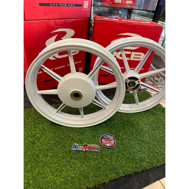 RB8 white m3 racing boy 3holes | Shopee Philippines