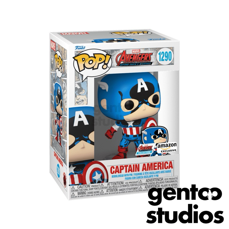 Funko Pop! & Pin: The Avengers: Earth's Mightiest Heroes - 60th ...