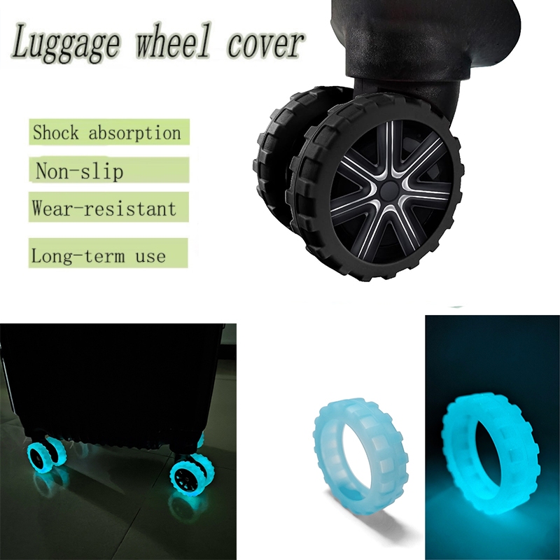 16-Pack Luggage Wheel Cover Socks – Nylon Wheel Protectors For Suitcases, Office Chairs & Furniture Legs