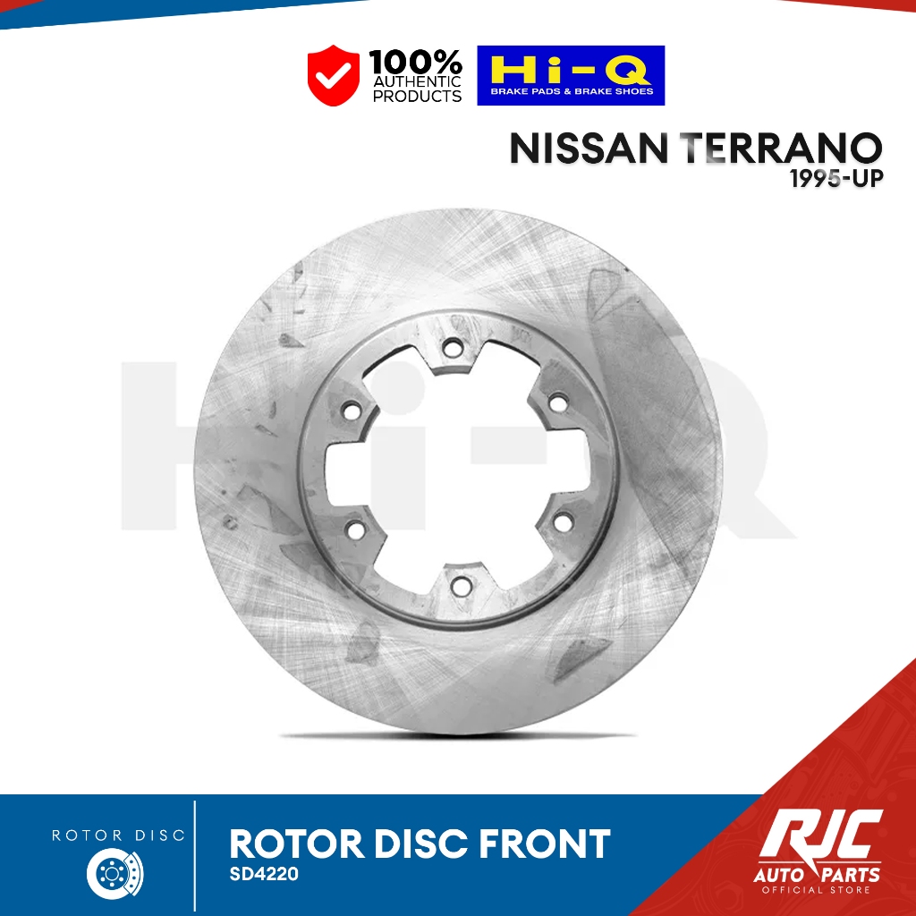 HI-Q ROTOR DISC NISSAN TERRANO FRONT 1995-UP SD4220 Terrano 1pc ...