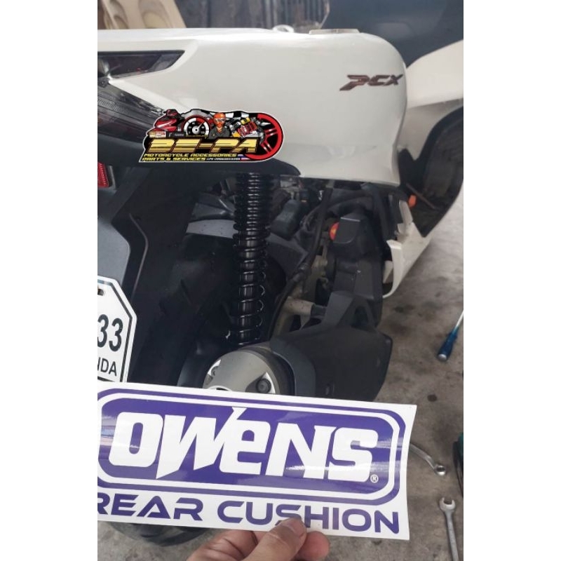 OWENS: DUAL Rear Shock for PCX160/ADV160 (355mm standard stock size ...
