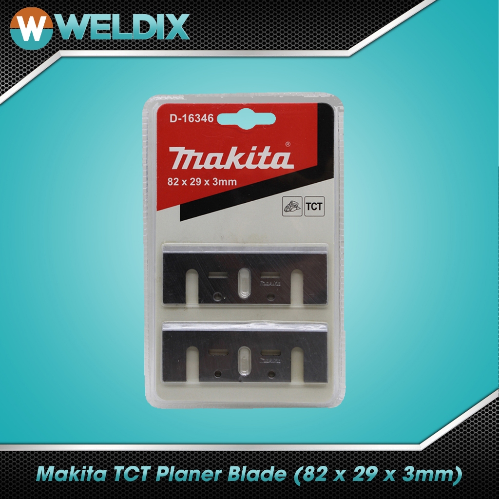 Makita Planer Blade TCT 82mm (82 x 29 x 3mm) | Shopee Philippines