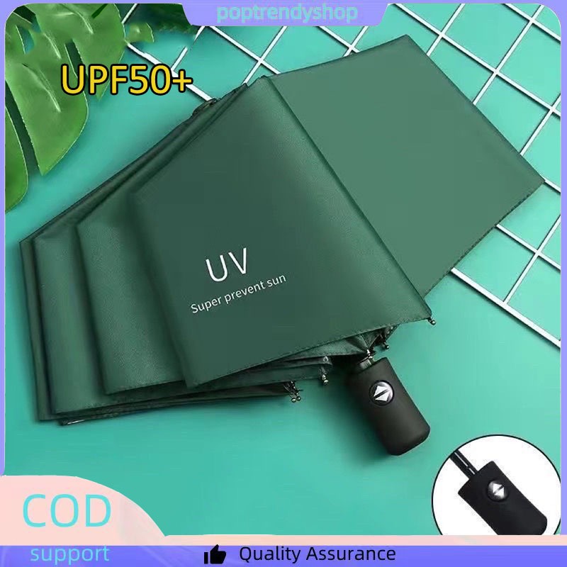 Umbrella Automatic and Manual UV Sunscreen Eight Bone Umbrella ...