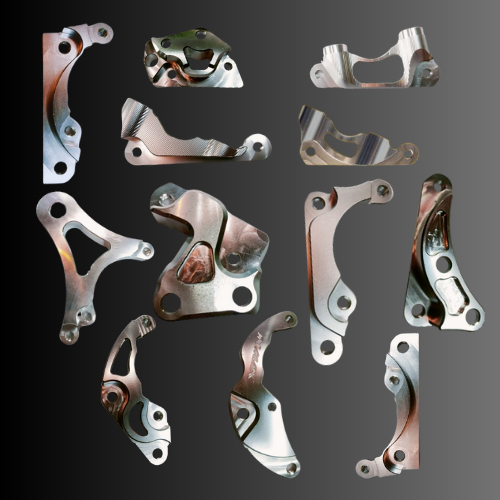 4POT/ 2POT/ CNC MACHINED CALIPER BRACKETS - MIO, NMAX, AEROX, RAIDER150 ...