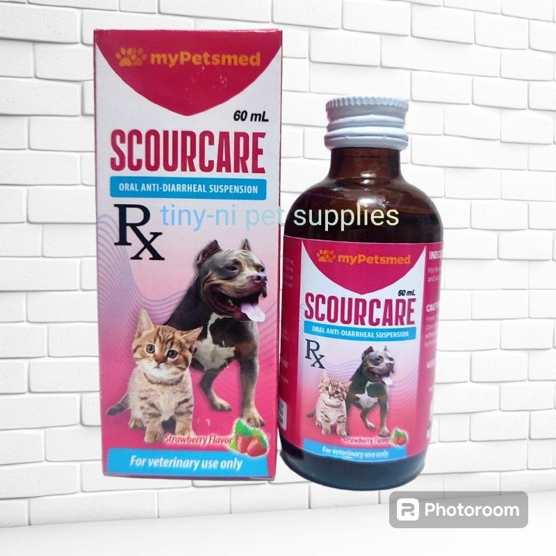 ScourCare Syrup (Kaolin+Pectin+Bacillus) for Pet Dog Cat60ml Anti