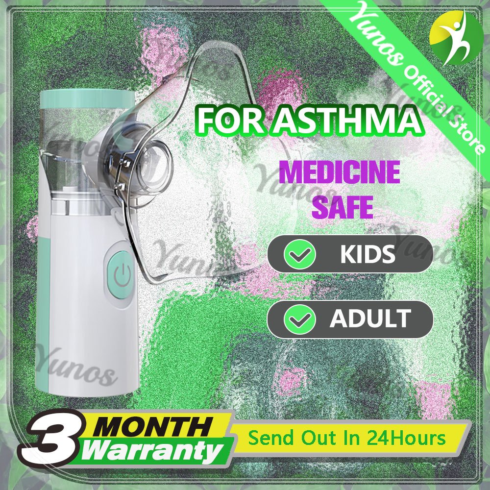 Yunos Portable Nebulizer For Asthma Inhaler Ultrasonic Spray Nebulizer Machine For Kids And
