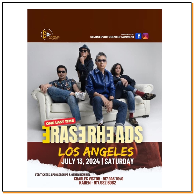 Eraserheads Eheads Eraserhead Huling La Los Angeles Wall Poster USA