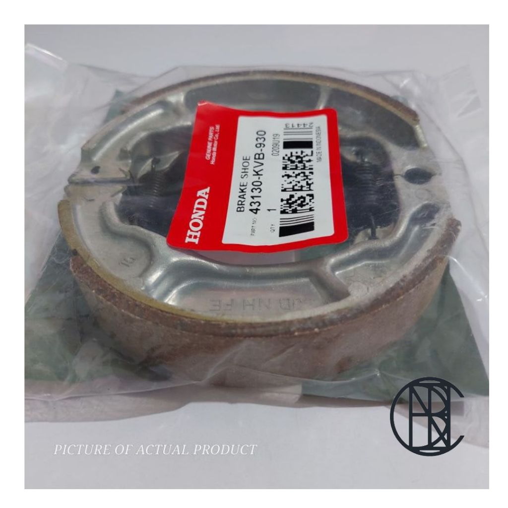 Honda BEAT FI V1/V2 BRAKE SHOE - GENUINE PART - 43130-KVB-930 | Shopee ...