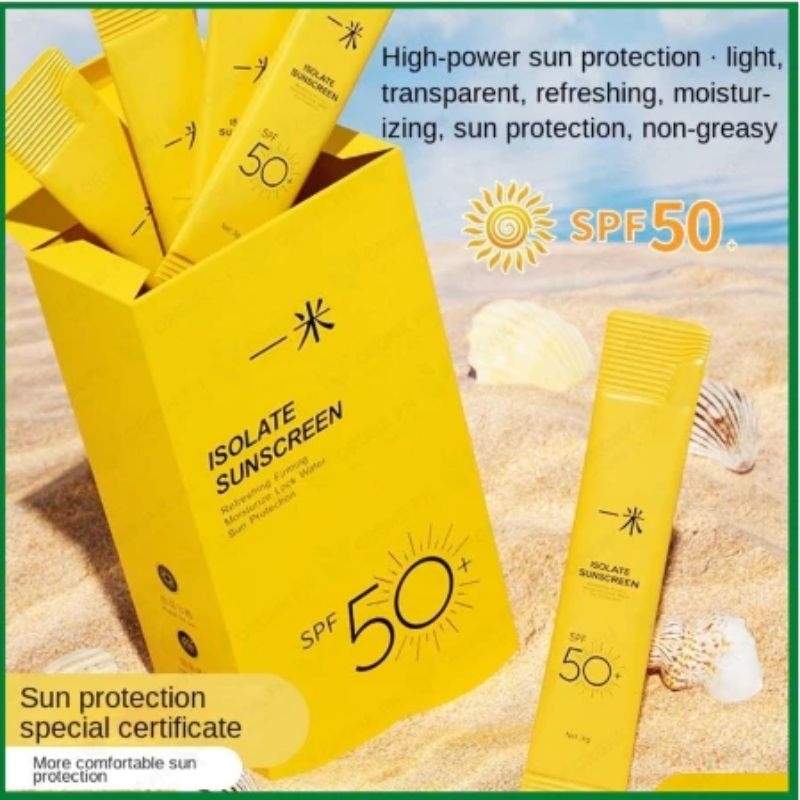 20 PCS/Box Perfect UV Sunscreen SPF 50 Suncream Face Body Sunblock ...