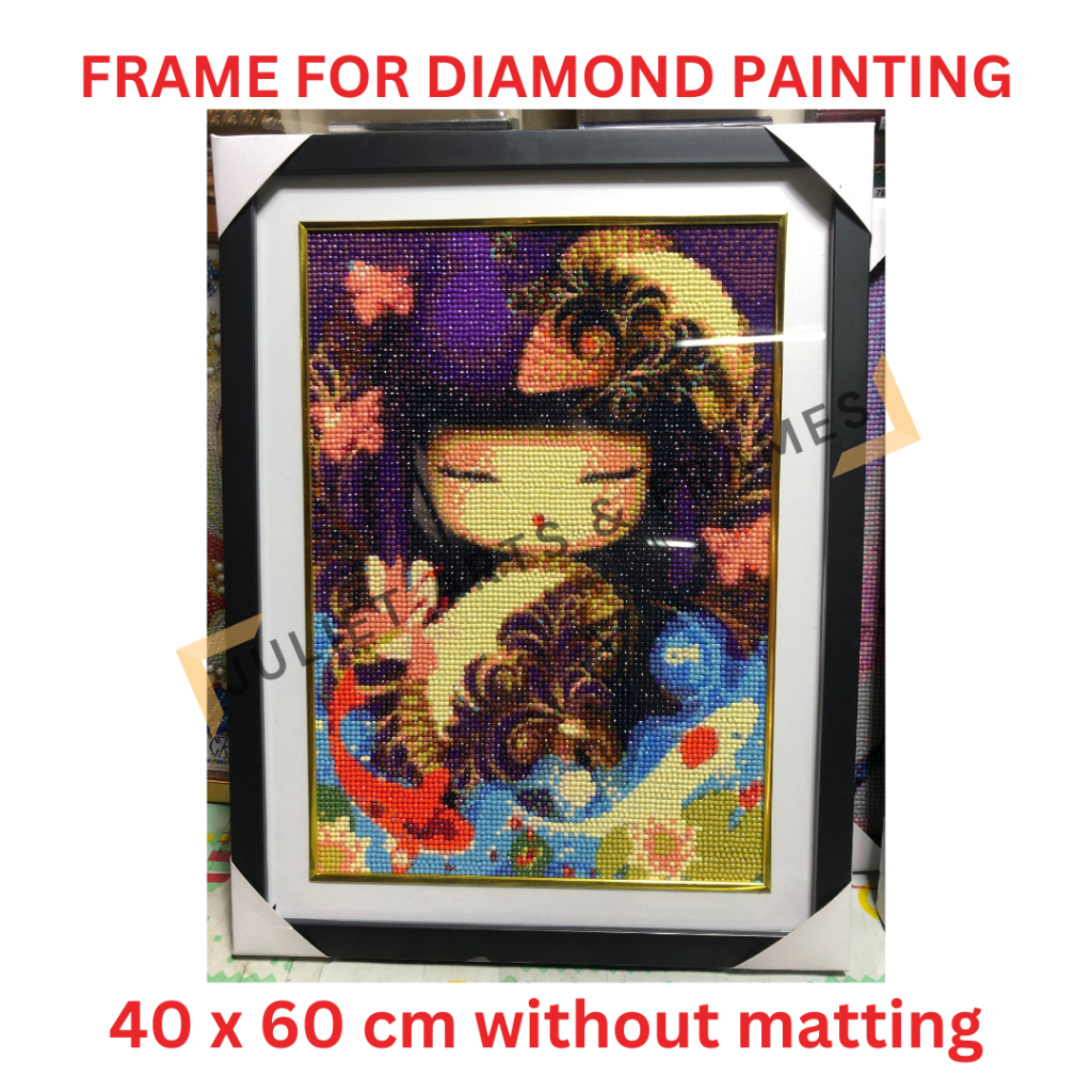 40 x 60 cm FRAME without matting for DIAMOND PAINTING (ONE INCH FRAMES