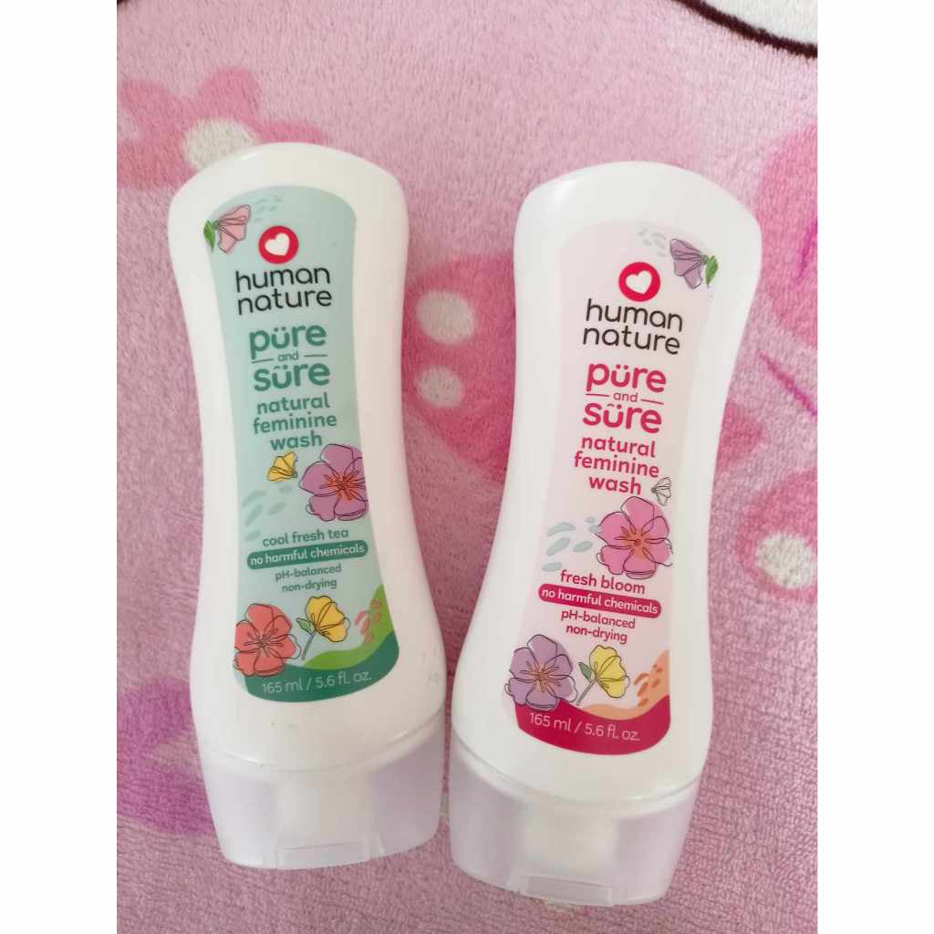 PSS | Human Heart Nature Pure and Sure Natural Feminine Wash | Shopee ...