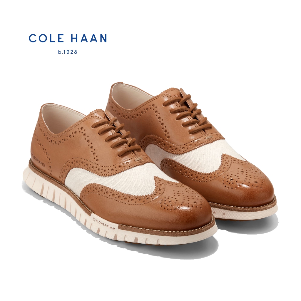 Cole Haan C38849 Men's ZERØGRAND Remastered Lined Wingtip Oxford Shoes ...