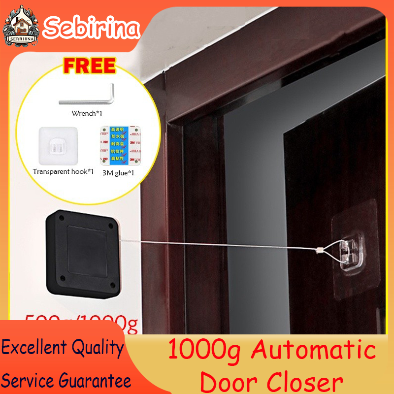 Automatic Door Closer Punch-Free Soft Close Door Closers For Sliding ...