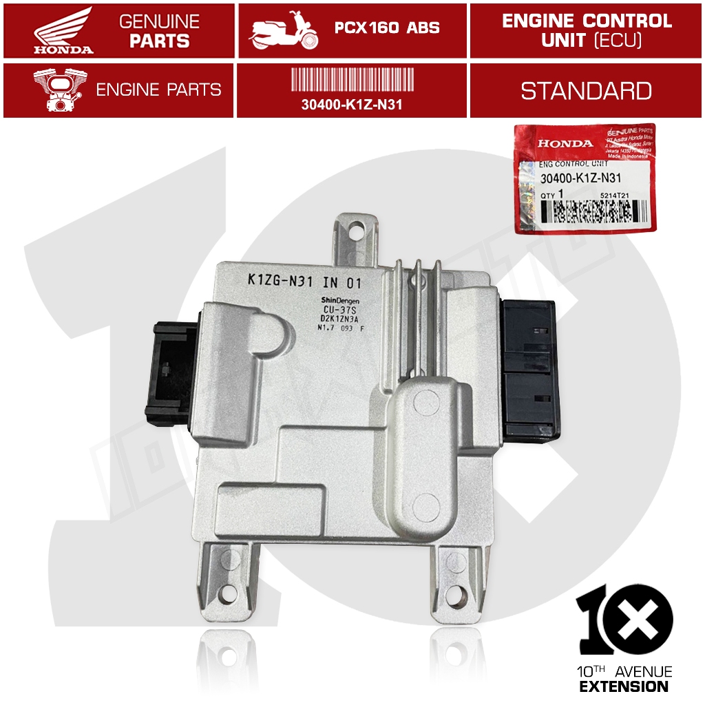 10thX Honda Genuine Engine Control Unit ( ECU ) Part No. 30400-K1Z-N31 ...