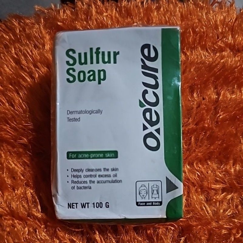 Oxecure sulfur soap 100g | Shopee Philippines