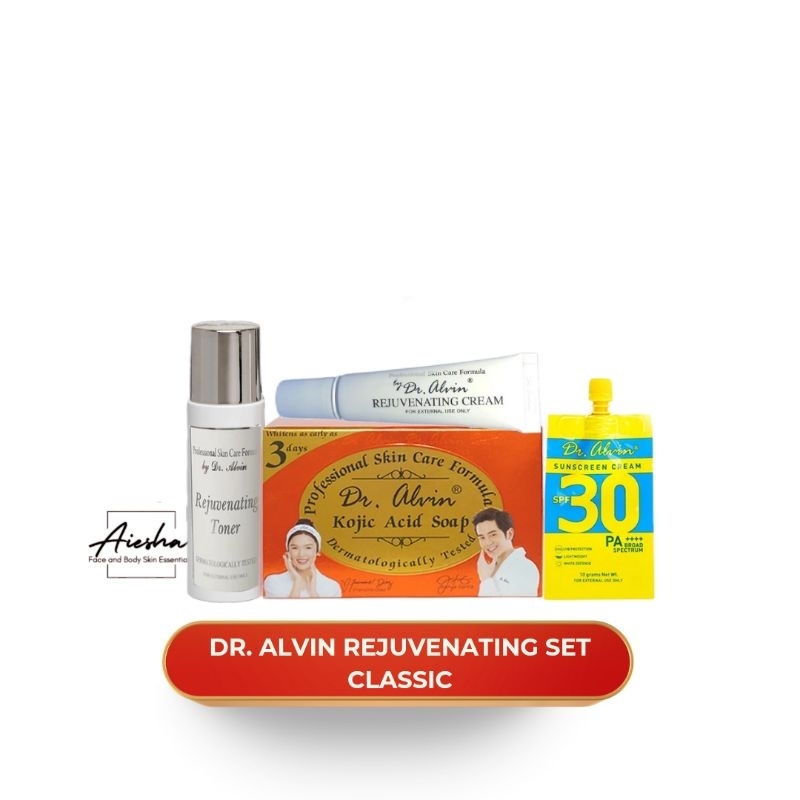 dr. Alvin rejuvenating set original(complete set) | Shopee Philippines