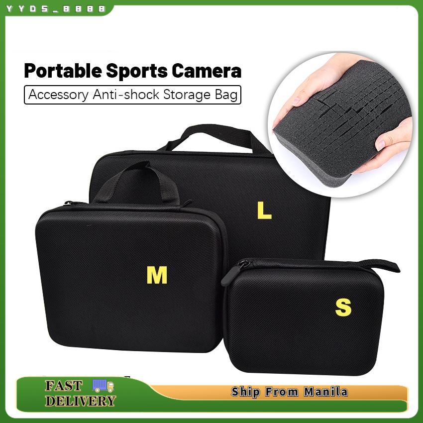 Handbag for Action Camera Action Bag Portable Hard Case for Camera ...