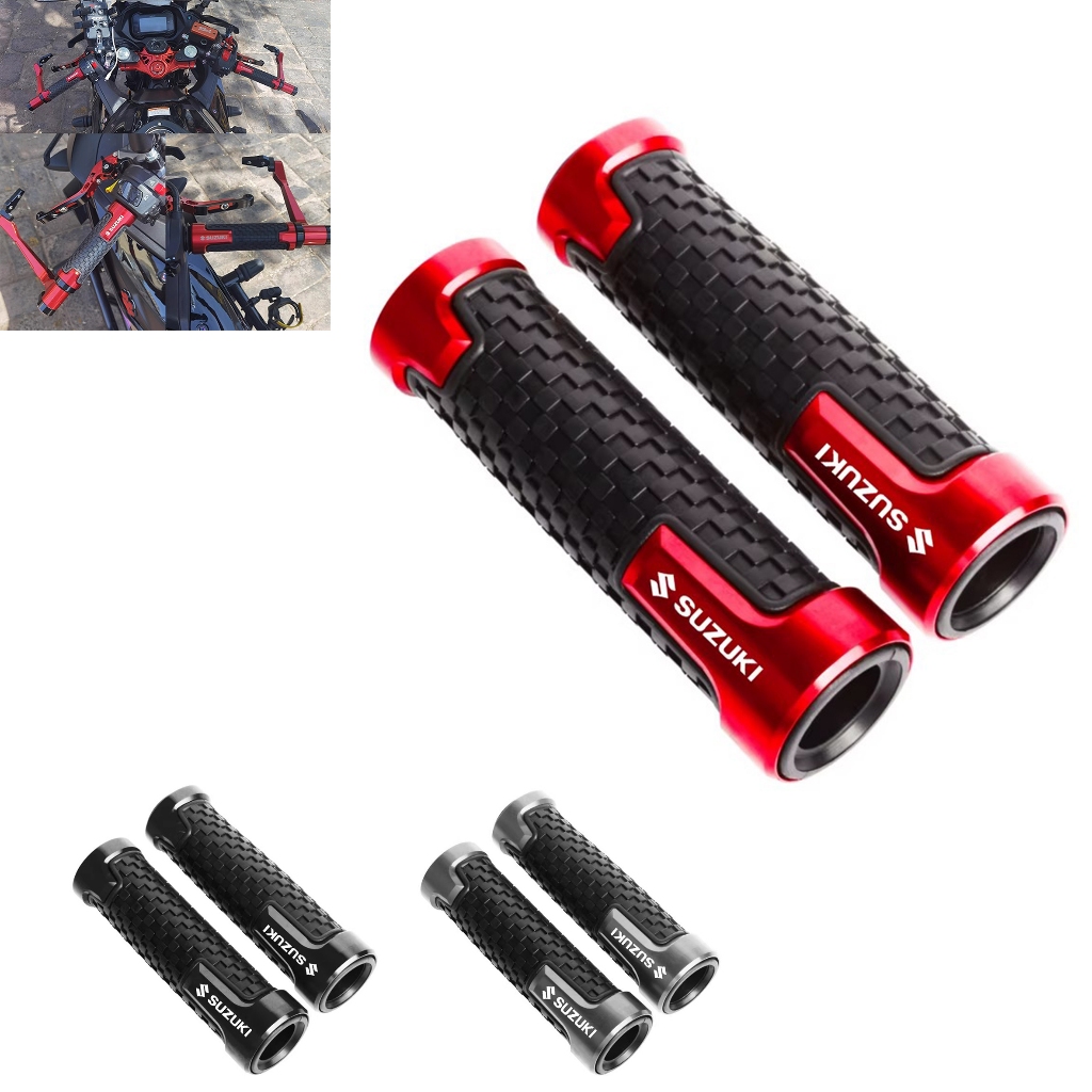 2PCS Suzuki Handle Grip For Motorcycle Universal Handle Grip GSX250R ...