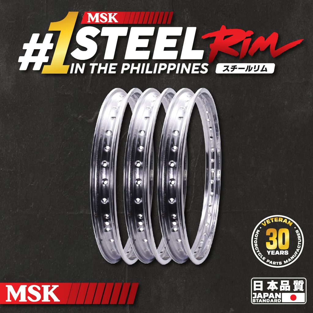 MSK STEEL RIM - SIZE 