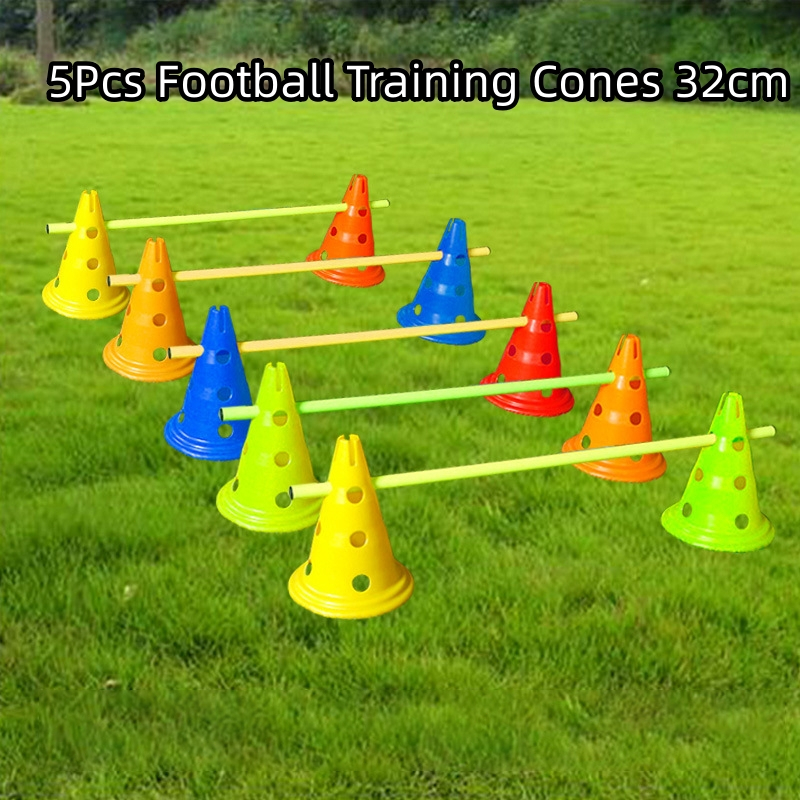 5Pcs Football Training Cones Football Training Pole Plastic Agility Cones Traffic Sign Cone Barrier I.694623007 - View #8
