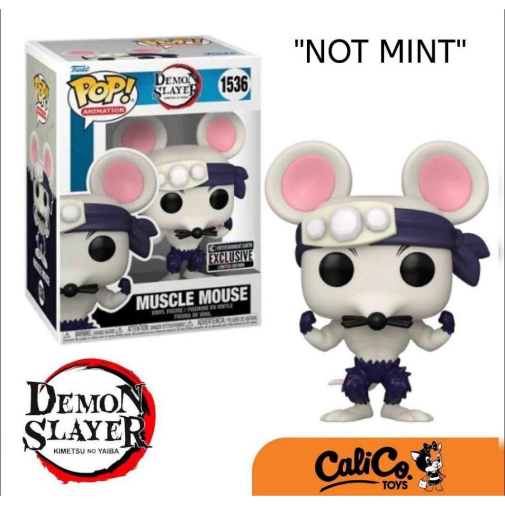 Exclusive Demon Slayer Muscle Mouse Funko #1536 - A Must-Have