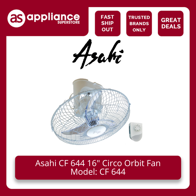 Asahi CF-644 Circo Orbit Fan | Shopee Philippines