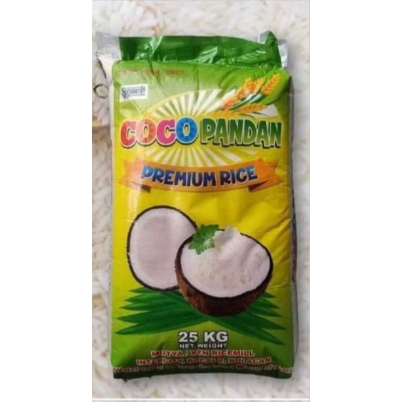 COCO PANDAN RICE 25KG | Shopee Philippines