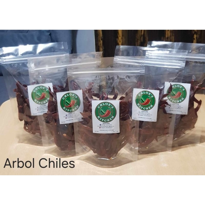 Mexican Arbol Chili Pepper 100g Birria Tacos Chiles Shopee Philippines