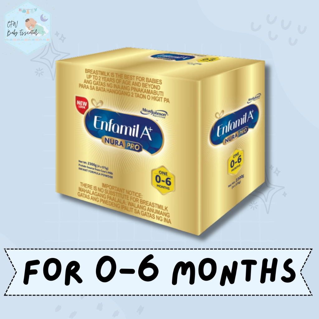 ENFAMIL A+ ONE NURAPRO 0-6 MONTHS 350g 850g