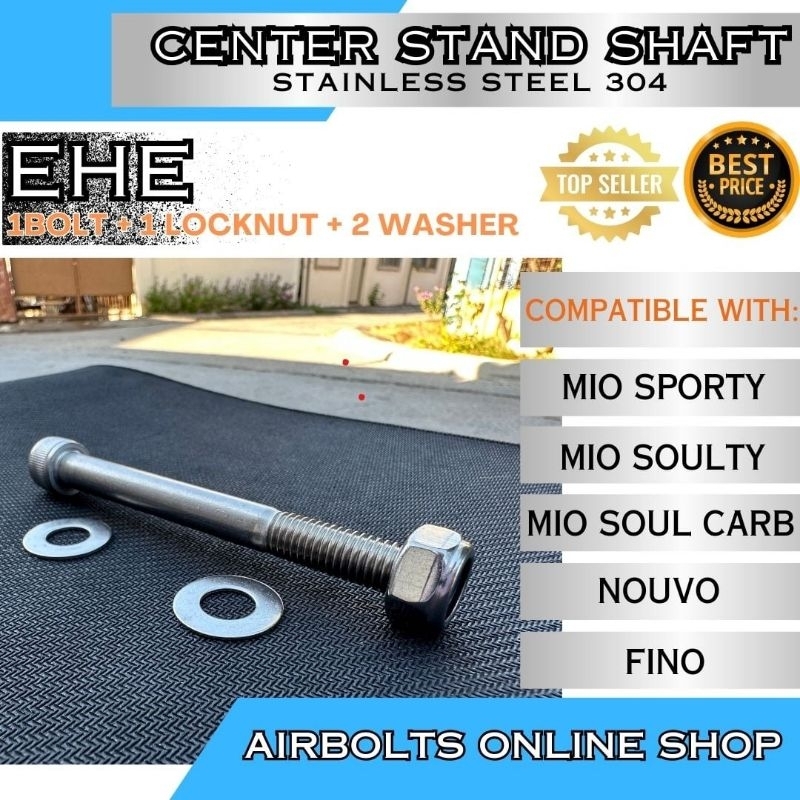 SS304- Center Stand bolt set / 