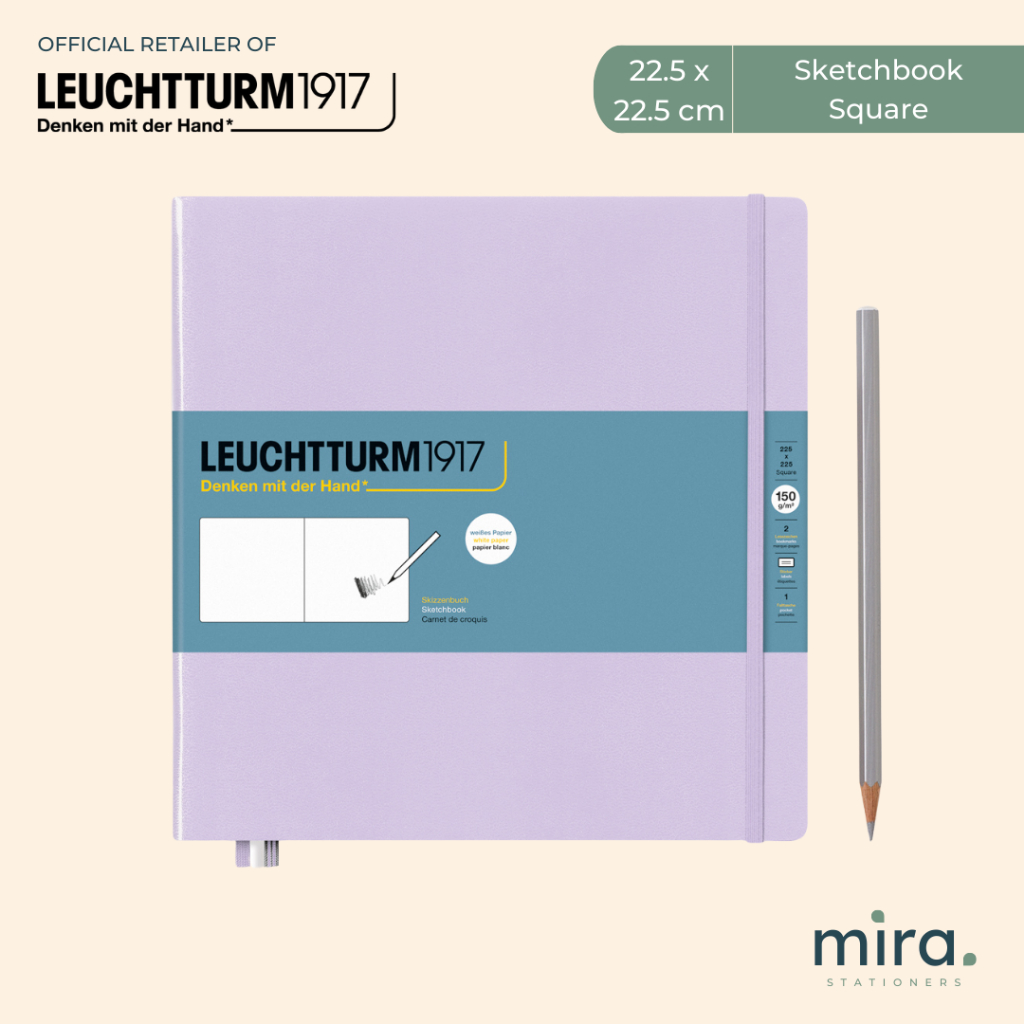 Leuchtturm1917 Square Sketchbook Hardcover Leuchtturm Shopee