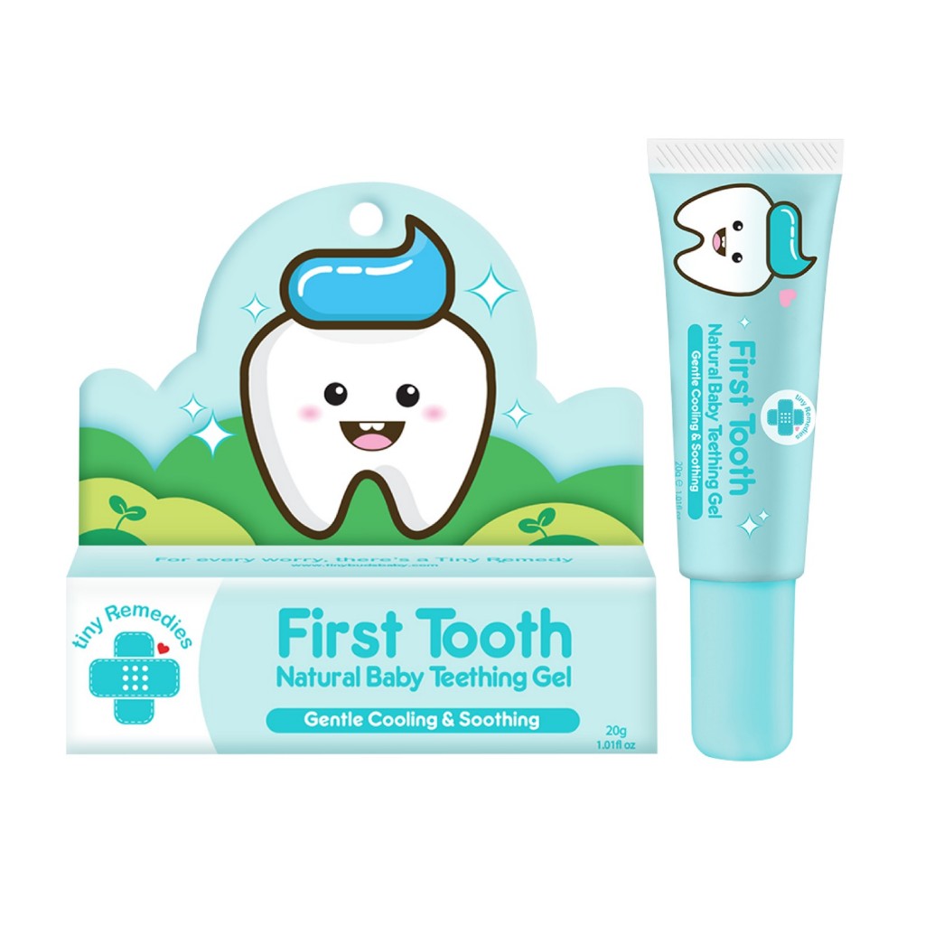 Tiny Remedies First Tooth Natural Xylogel Teething Gel 20grams Shopee