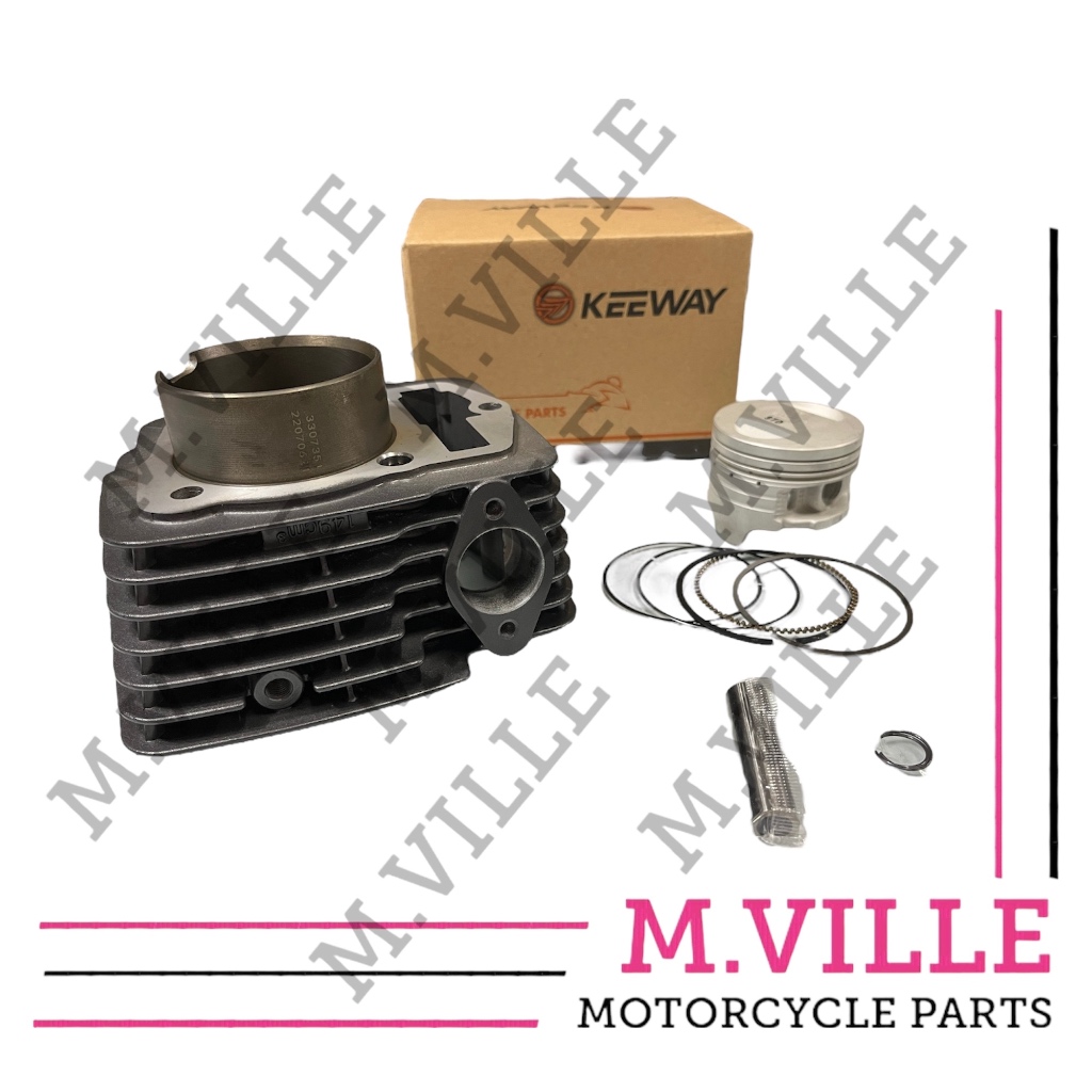 Keeway Cafe Racer 152 Cylinder Block with piston kit | Shopee Philippines