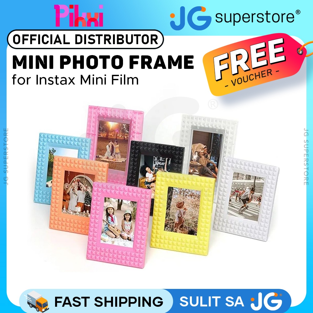Pikxi Rivet Style Photo Frame for Instax Mini Film, 3 x 2' Picture ...