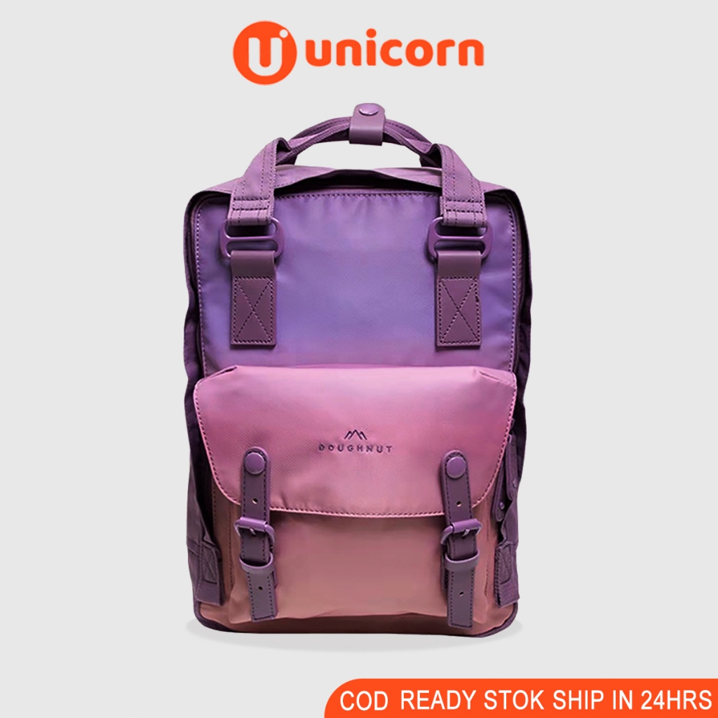 Doughnut Macaron backpack original school bag for girls laptop bag 14 ...