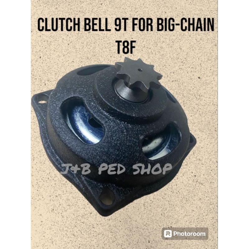 Clutch bell 9T for big chain T8F gas scooter Shopee Philippines