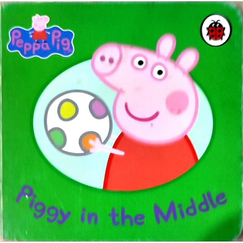 PEPPA PIG PIGGY IN THE MIDDLE CHILDREN'S KIDS BOARD BOOK | Shopee ...