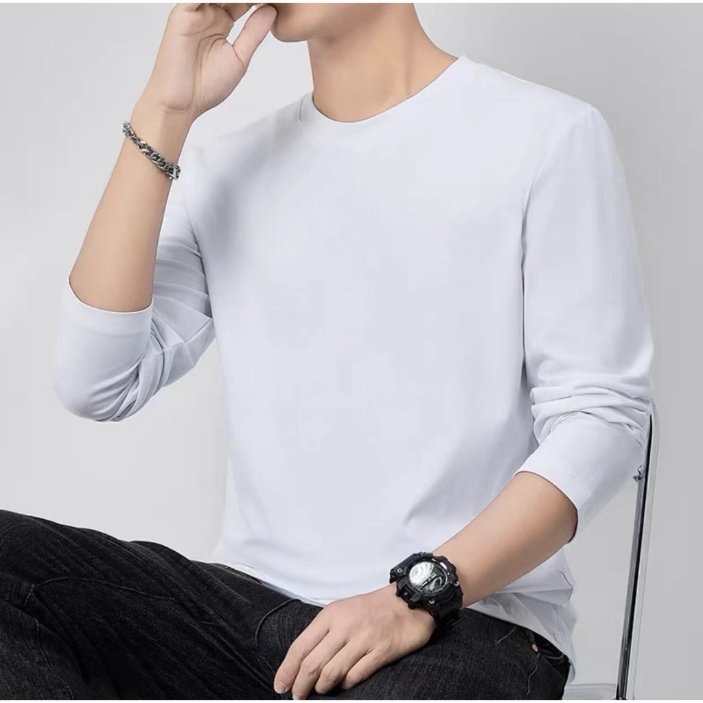 Round Neck Long Sleeve Active T-Shirt