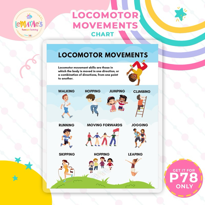 Colorful Laminated Educational Charts - Different Topics in School ...