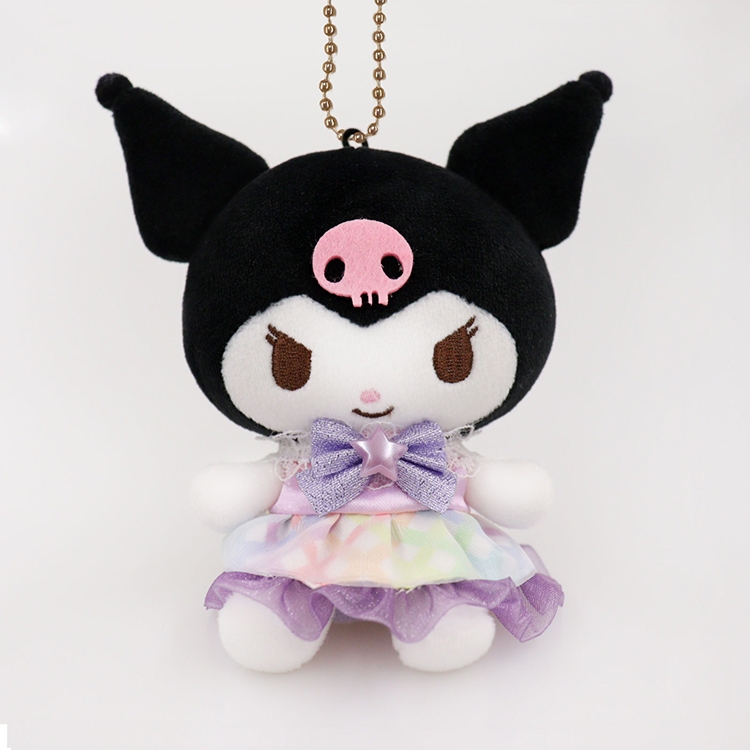 Kuromi rainbow check Munyugurumi mascot | Shopee Philippines