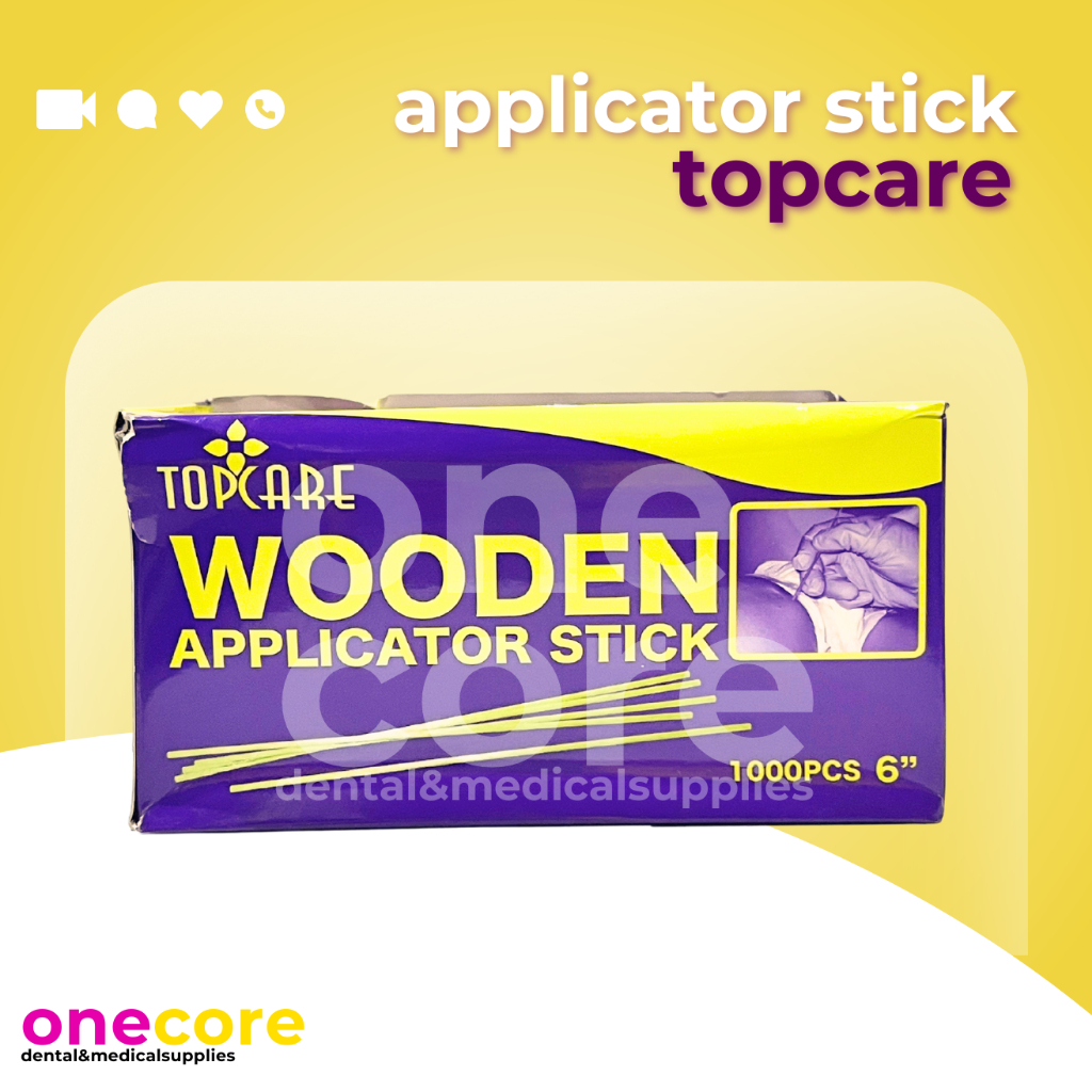 Partners/Topcare Wooden Applicator Stick (1Box) Shopee Philippines
