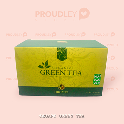 ORGANO - GREEN TEA WITH GANODERMA LUCIDUM POWDER | Shopee Philippines