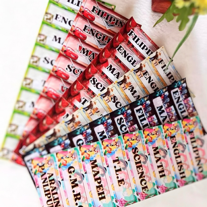 CUSTOMIZED SUBJECT & NAME Label sticker for notebooks, books and ...