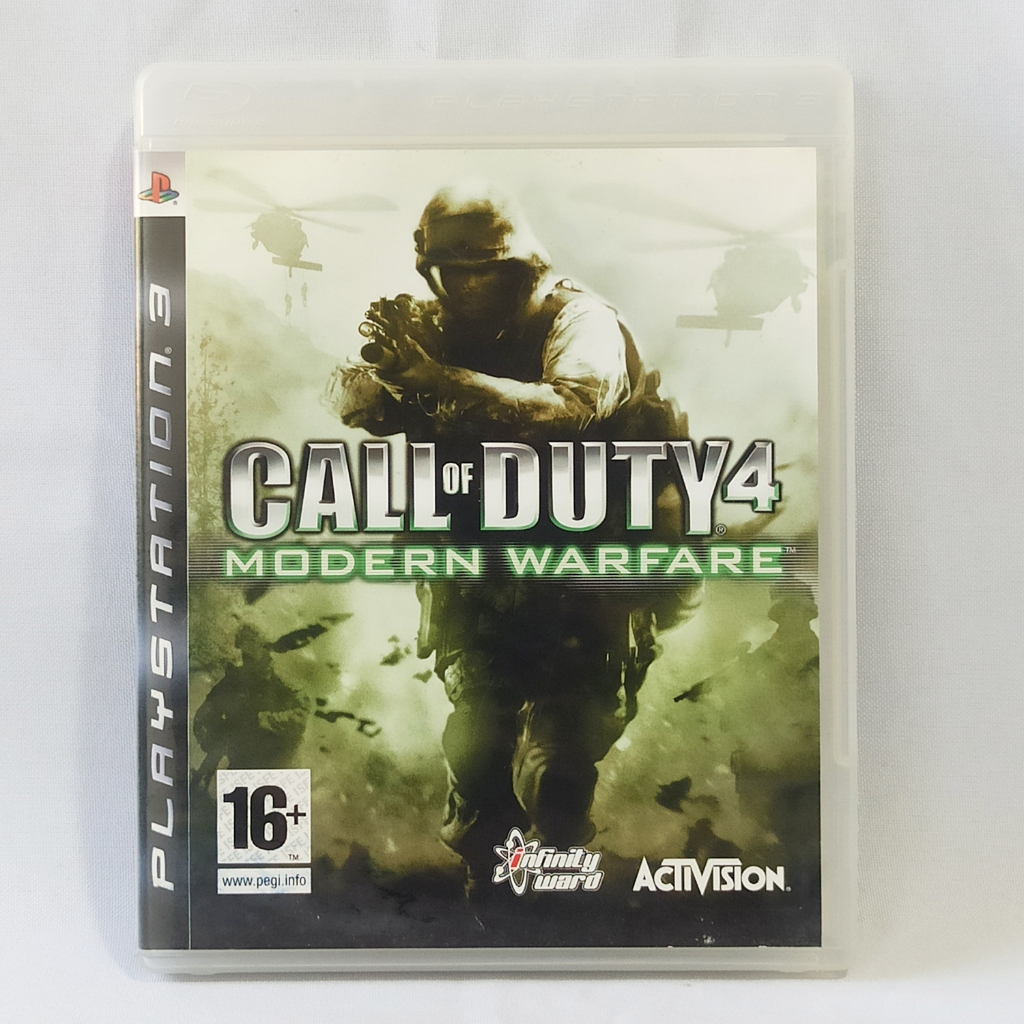 Call Of Duty 4 Modern Warfare Ps3 Playstation 3 Video Game Shopee