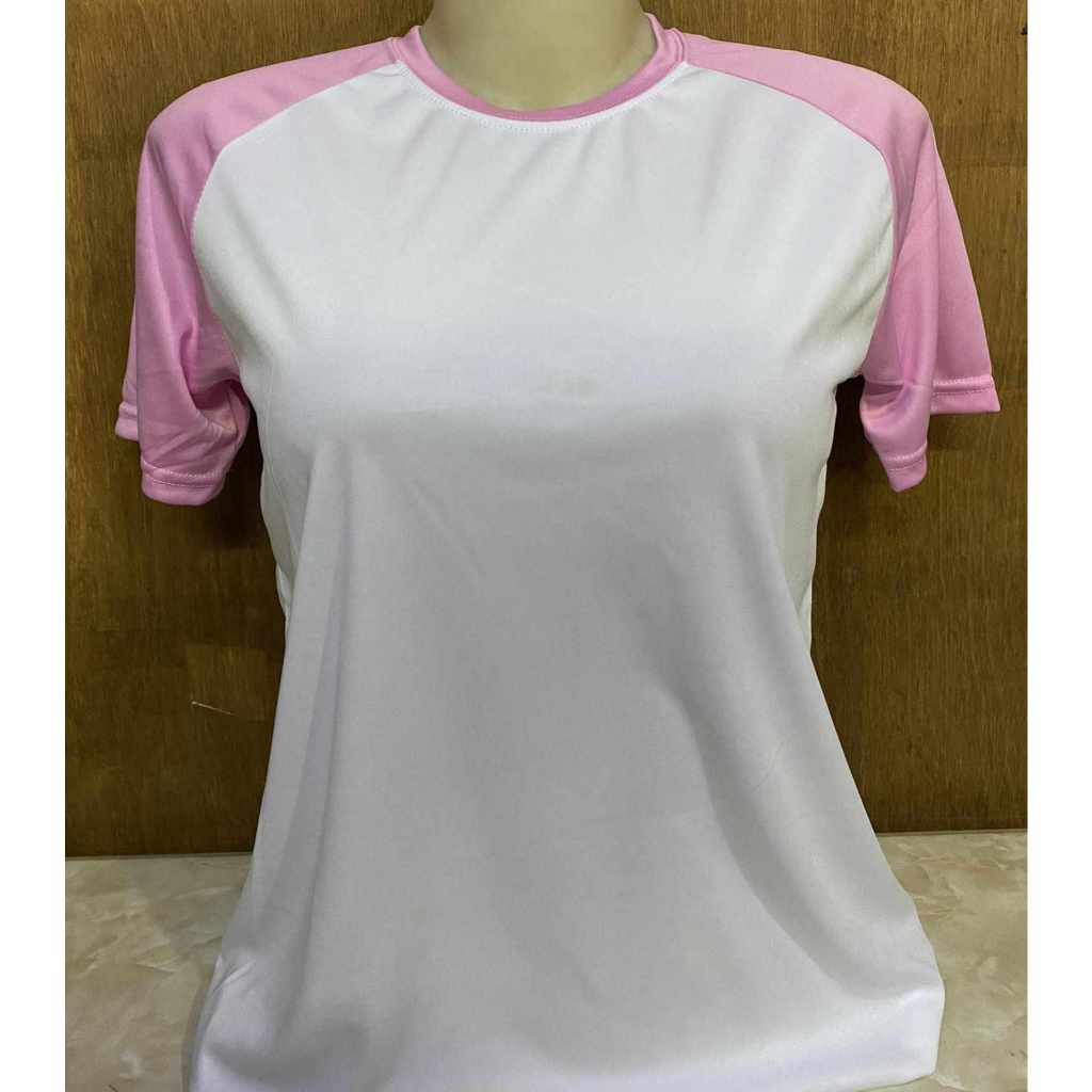 RAGLAN PINK TWO-TONE ACTIVE PLAIN UNISEX | Shopee Philippines