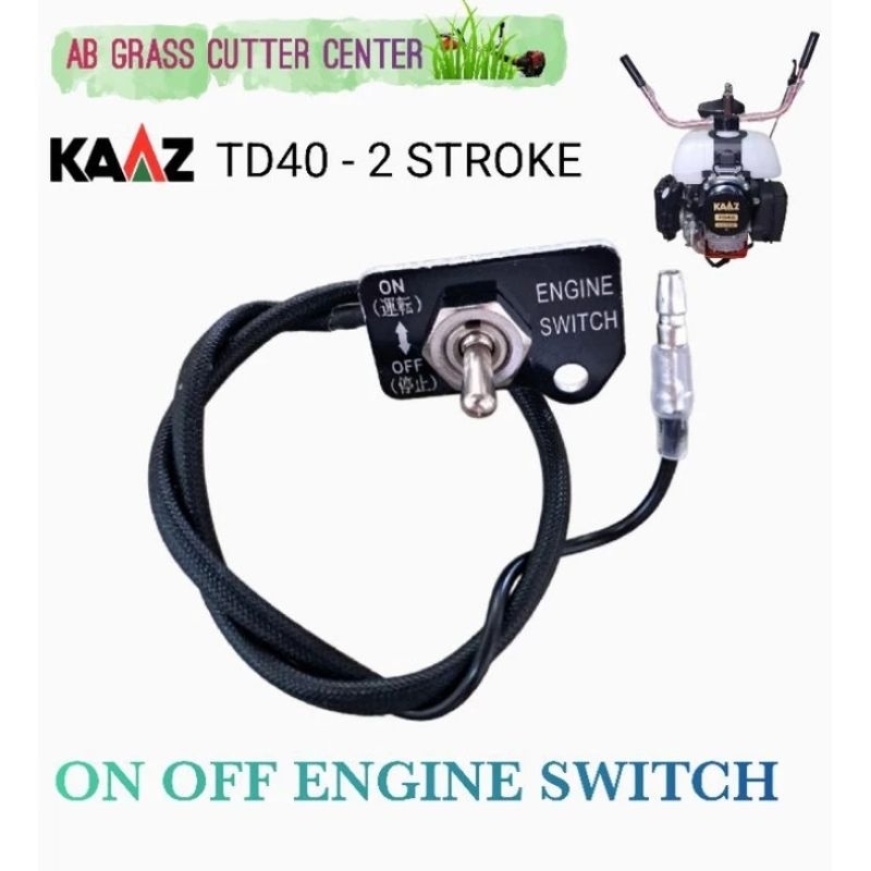 ON OFF ENGINE SWITCH TD40 2 STROKE GRASS CUTTER BRUSH CUTTER | Shopee ...