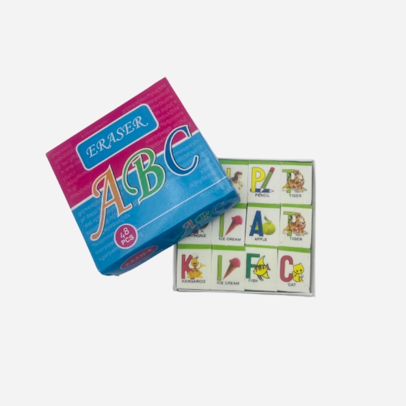 ABC Pencil Eraser 48pcs Per Box | Shopee Philippines