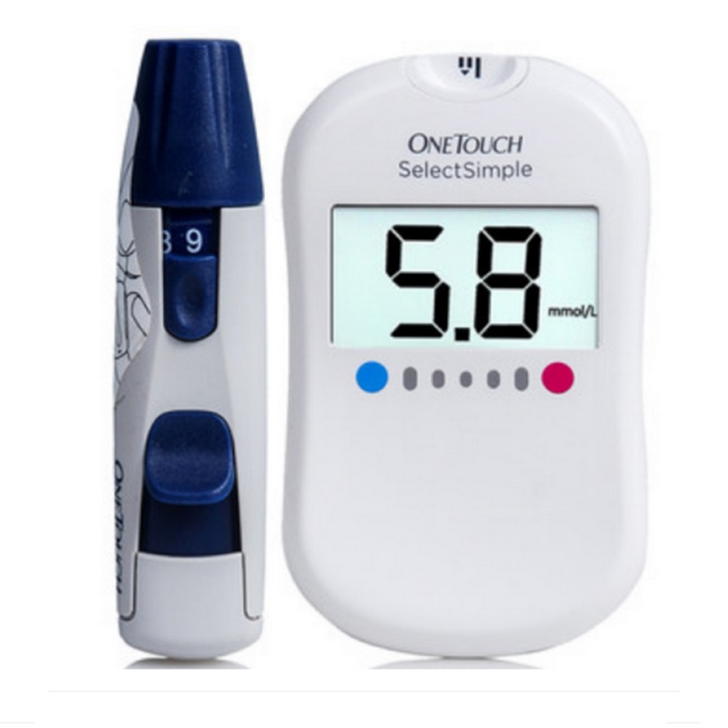 One Touch Select Simple Glucometer Machine or One Touch Select Strops ...
