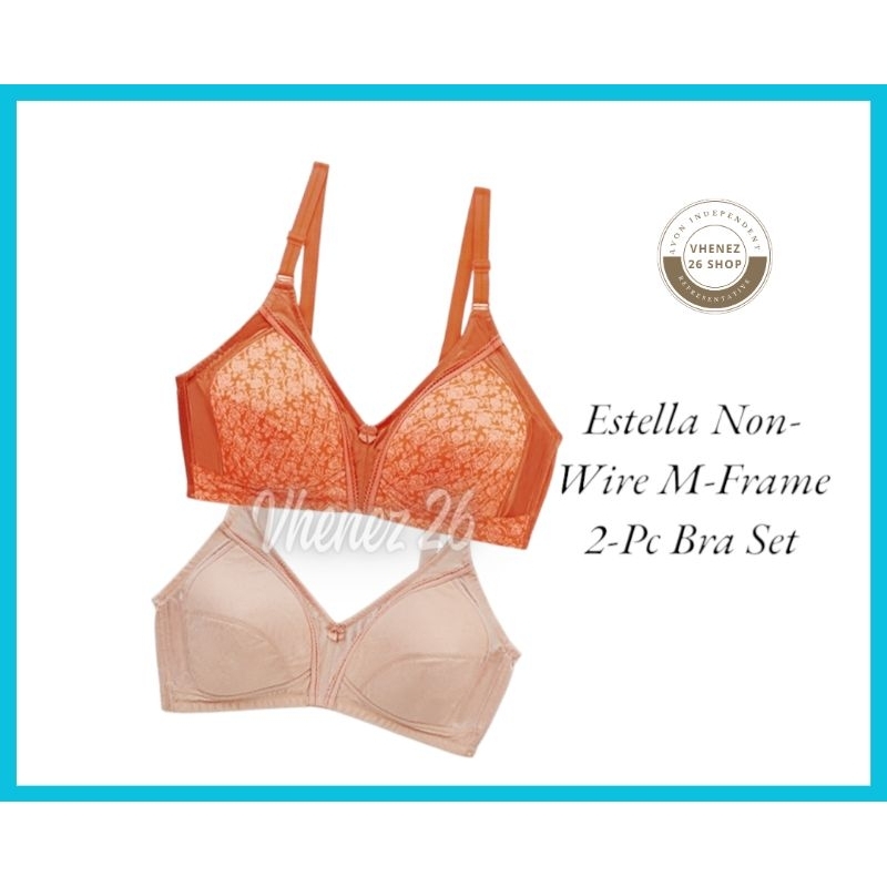 Estella Non-Wire M-Frame 2-Pc Bra Set | Shopee Philippines