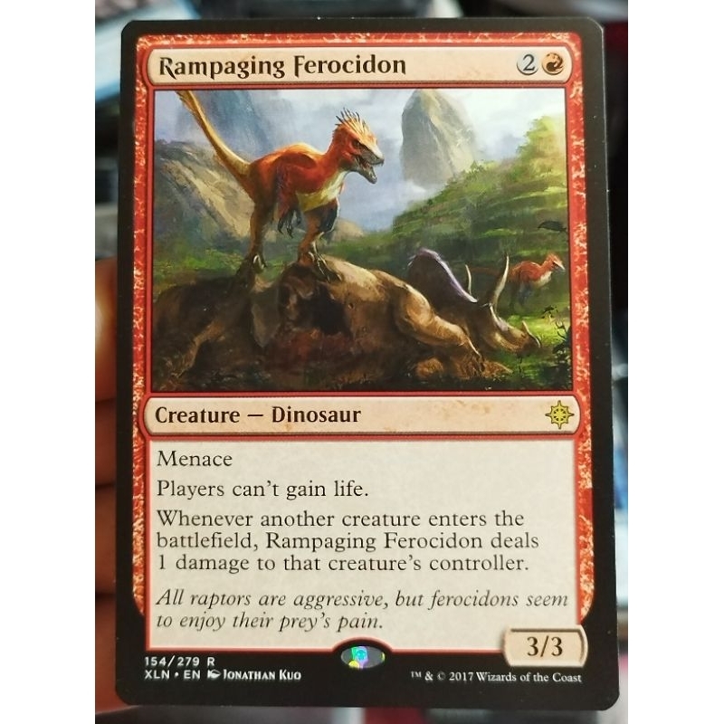 Rampaging Ferocidon (Magic the gathering) | Shopee Philippines